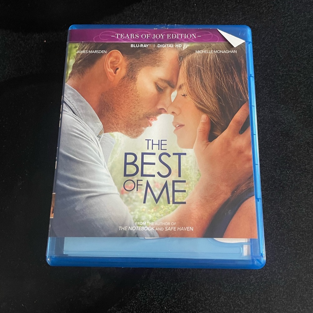 The Best of Me Blu-ray Tears of Joy Edition James Marsden